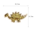 thumbnail image 2 of justharion Busy Board Games Color Cognitive Development Toy for Preschool Kindergarten Dinosaur Gold, 2 of 9