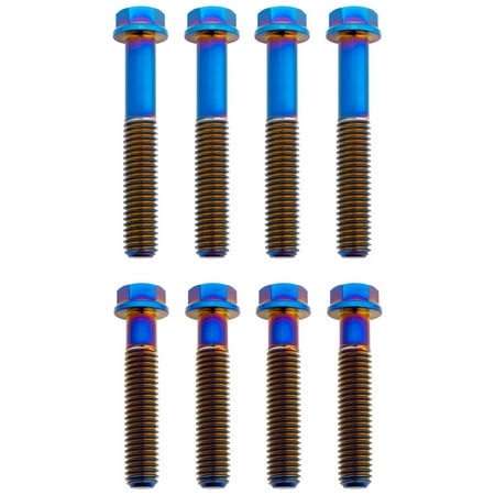 Tusk 2156810001-50a6c4 Titanium Triple Clamp Bolt Kit Factory Triple Clamp Burnt Blue For Husqvarna TE 250 (Fuel Injected) 2018-2025