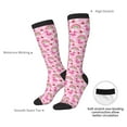 thumbnail image 6 of Haiem Cute Flamingo Socks, Funny Novelty Crazy Design Cotton Socks Sports Socks Knee High Socks For Men, Women,1Pairs - Gift For Working Friends, 6 of 8