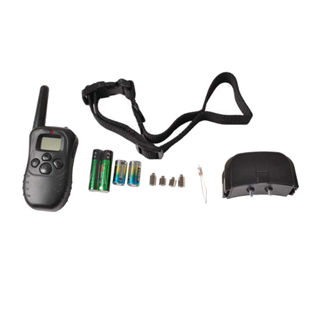 fashionhome 300 Meter Pet Dog Training Collar Remote Electronic Shock Vibration LCD Anti Bark