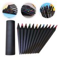 thumbnail image 4 of 1 Set/24Pcs Colored Sketch Graffiti Pencils Art Sketching Drawing Pencils Kit, 4 of 7