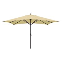 Brown Rectangular Patio Umbrellas Walmart Com