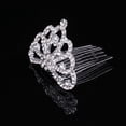 thumbnail image 4 of Miangastore 12pcs Children's Exquisite Hair Crown Hair Comb Fashion Rhinestone Headbands Hair Accessories (5#), 4 of 8