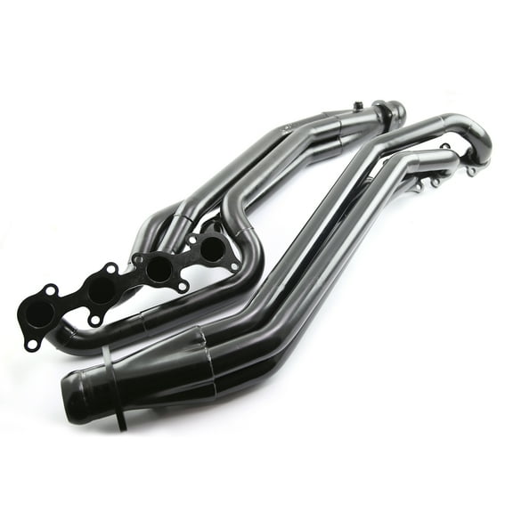 Speedmaster PCE316.1103.03 Compatible with Ford Compatible with Mustang 2011-2013 Long Tube Black Steel Exhaust Header