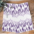 thumbnail image 4 of Purple Forest Kitchen Towels Set of 2, Water Absorbent Dish Towel, Contemporary Silhouette Abstract Art Decorative Hand Towels - Quick Drying Cloth for Cooking Baking, 18x28 Inch, 4 of 8