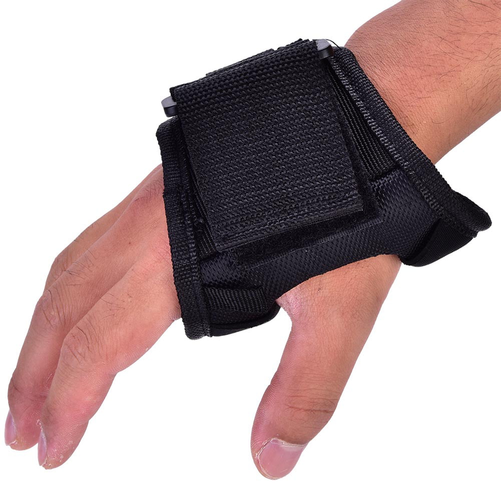 Trustfire Torch Flashlight Holder Neoprene Hand Arm Mount Wrist Strap Glove X0Y4 