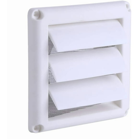Yazoeia Wall Mount Duct Shutter, 6 inch 8 inch Outdoor Louver Gable Vent Hood for Home Attic Grow Tent HVAC Systems(15 * 15cm) CJC912-183779