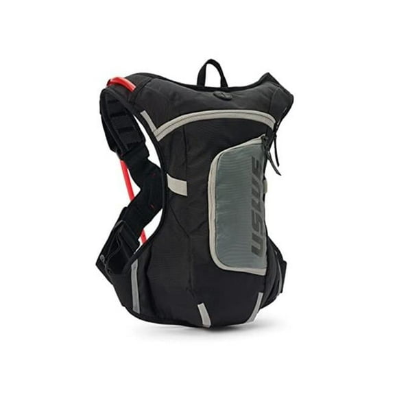 USWE 2043401 4 Liter Moto Hydro Hydration Pack - Carbon Black & Grey