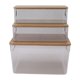 thumbnail image 2 of Caja de almacenamiento contenedor de almacenamiento multifunción transparente duradero para el dormitorio del apartamento de la oficina en el hogar ANGGREK Otros, 2 of 8