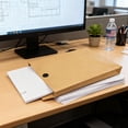 thumbnail image 3 of 40 Pack Expandable Large Kraft Envelopes, 9.3" x 13" Big Mailing Envelopes Hook-and-Loop Closure Anti Tear Catalog Envelopes for Business Office Paper Documents File Storage - Brown, 3 of 8