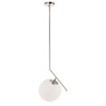 thumbnail image 4 of Home Decorative Ryland 1 Light Chrome And Frosted White Glass Pendant, 4 of 7