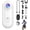 White 4K, variant on Motorcycle Camera, HD Action Camera, Thumb Lens, HD Mini Wearable Body Adventure Action Cameras, 360° Rotation Portable Wearable Mini Action Cam, for Cycling, Diving (White 1080P)