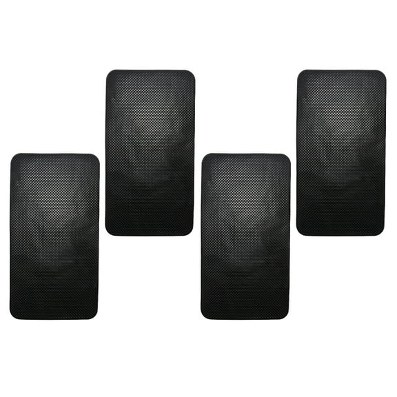 COSMOBETTY Storage Car Dashboard Pad Pu 4Pcs 10.8X5.9X0.1In