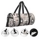 thumbnail image 3 of Balery Cartoon Bear Brown Bolsa de Gimnasio para Mujeres y Hombres, Bolsa de Viaje Impermeable, Bolsa de Fin de Semana con Compartimento para Zapatos y Bolsillo Húmedo, 3 of 6