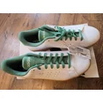 thumbnail image 2 of Size 10 Adi - das Advantage Men Athletic Casual Shoes White Green Tennis NIB, 2 of 6