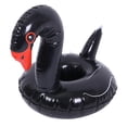 thumbnail image 3 of Soporte Cisne Bebida Vidrio PVC Portátil Piscina Fiesta Decoración (Cisne) Negro, 3 of 4