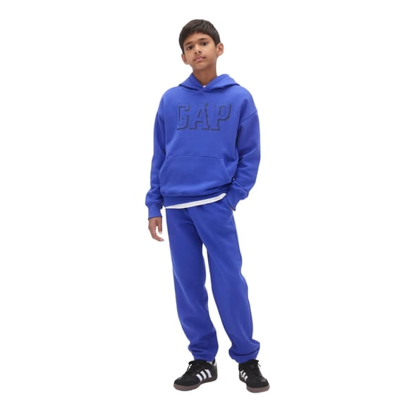 Pantalones Jogger de Buzo GAP para Niños con Logo Heritage en Royal Gem XXL