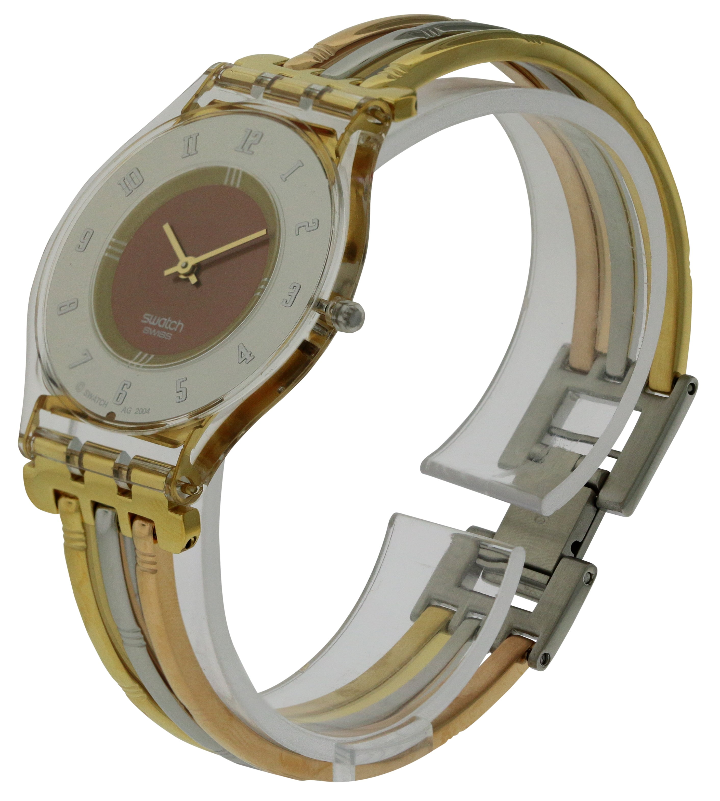 腕時計　レディース　SWATCH SKIN　TRI-GOLD SS08K101 - TRI-GOLD - Swatch® United States