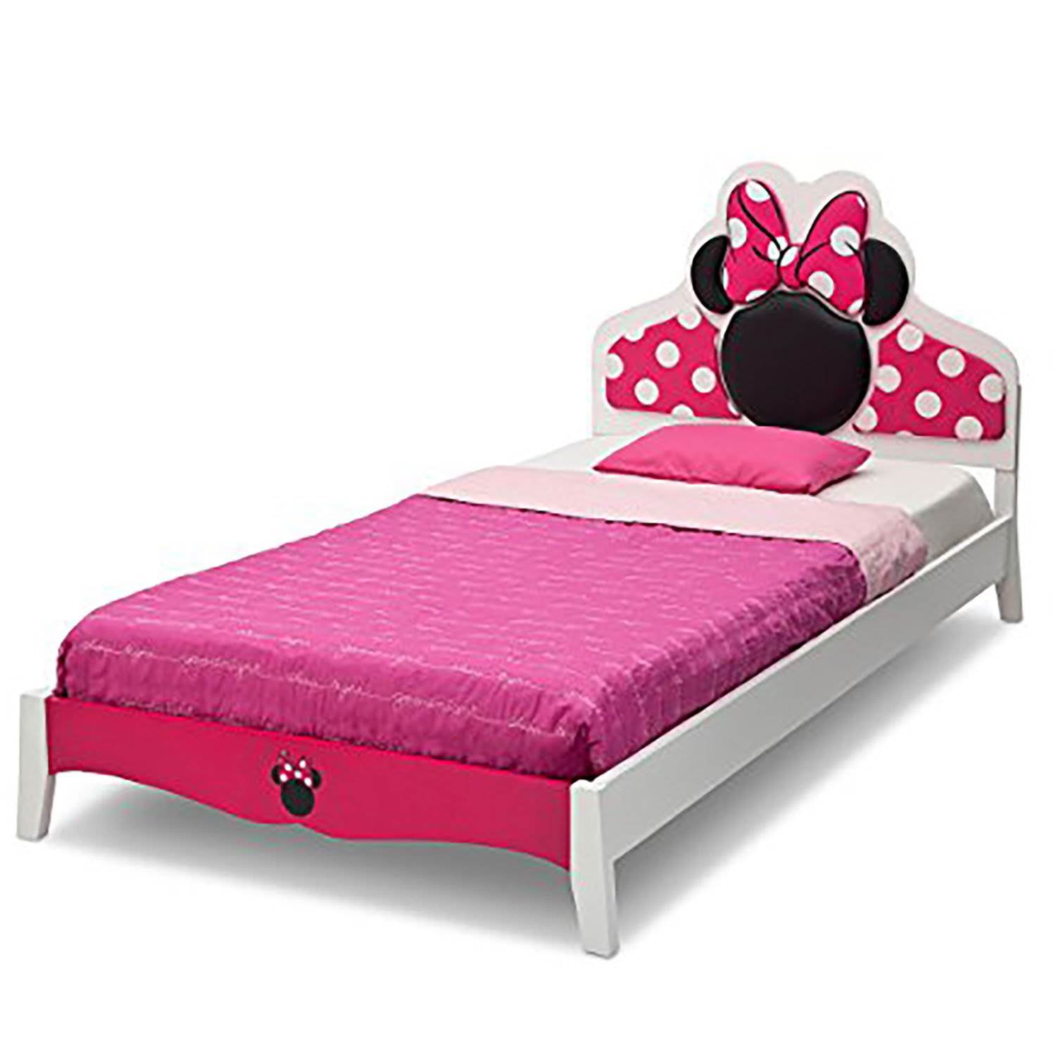 disney minnie mouse wood twin bed