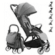thumbnail image 1 of Carriola de bastón para bebé con arnés de 5 puntos, plegable, portátil y reclinable color gris Gaon Carriola, 1 of 4