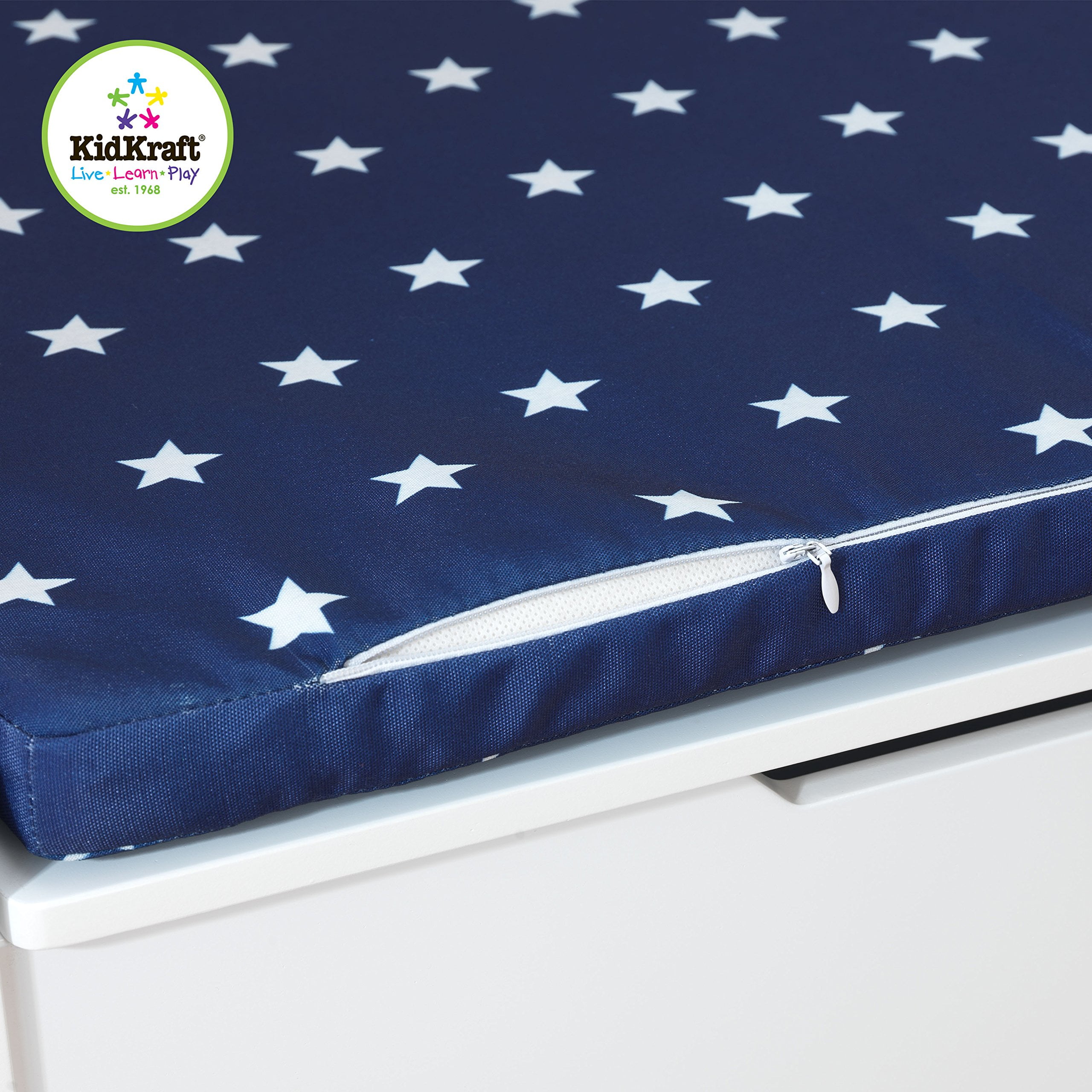 kidkraft toy box cushion