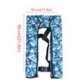 thumbnail image 5 of Chalecas de vida infladas manualmente para adultos Preservadidores de seguridad de adultos gran flotabilidad múltiples colores resistencia a la presión deportes acuáticos azul camuflaje sidaley OD003397-11, 5 of 5
