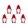 thumbnail image 2 of Soporte para Cubiertos Navideño Adorno El Papá Noel (sombrero Corazón) 5 Uds., 2 of 6