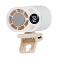 thumbnail image 4 of Ventilador portátil con clip, carga USB, rotación de 360 degree, ventilador de escritorio para refrigeración personal. Refrigeración blanca, 4 of 9