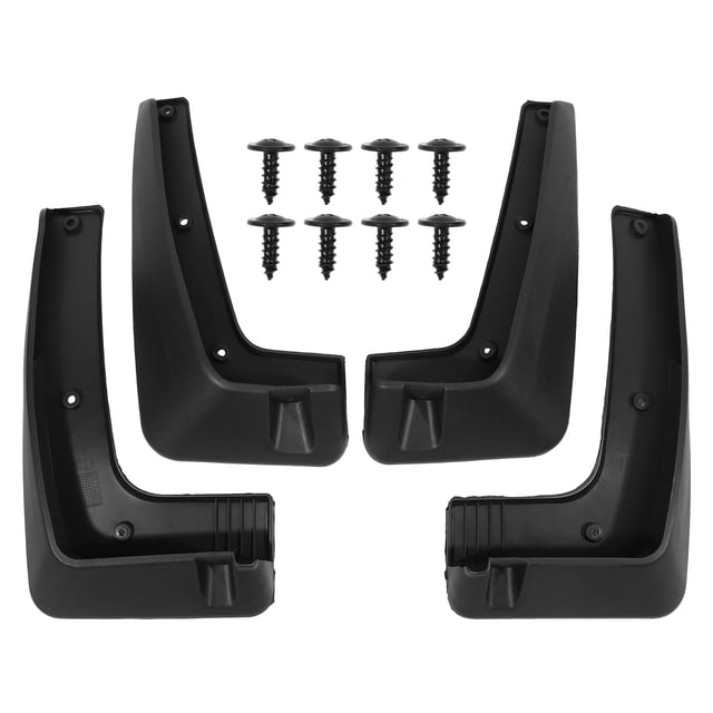 Delantero Trasero Guardabarros Barro Aleta Guardabarros para Kia Sportage - 4uds Negro