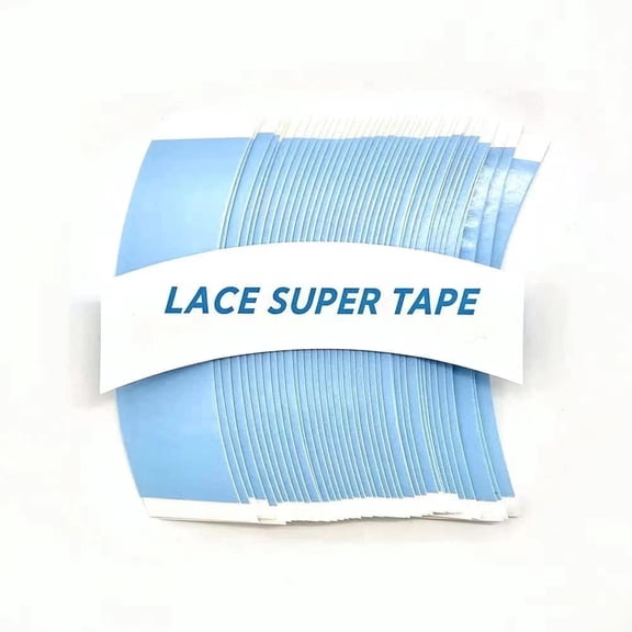 40pcs Double Sided Ultra Hold Clear Waterproof C-Shaped Lace Front Wig Tape for Wigs Toupee Hairpiece - Extra Strong Adhesive Strips Kit