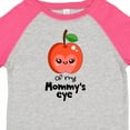 thumbnail image 4 of Inktastic Apple of My Mommy's Eye Cute Red Apple Boys or Girls Toddler T-Shirt, 4 of 5