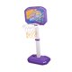 thumbnail image 3 of Juguetes de aro de baloncesto, juguetes deportivos para exteriores, regalos de cumpleaños, juguete interactivo portátil Púrpura, 3 of 9