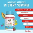 thumbnail image 4 of MaryRuth's Kids Multivitamin and Probiotic Gummies Bundle for Gut Health, Immunity, Overall Wellness, Vegan, Gluten-Free, 2 x 60 Count, 4 of 9