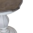 thumbnail image 6 of Liberty Furniture Indoor Traditional Oak Round Magnolia End Table, White, 6 of 8