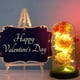 thumbnail image 4 of Xihbxyly Rosa de San Valentín, Flor Eterna En Cúpula de Cristal, Luz Led de Colores, Regalo Romántico para Ella, Sorpresa para El Día de La Madre o Aniversario, Base Negra, Tamaño 21 X 11 Cm, 4 of 6