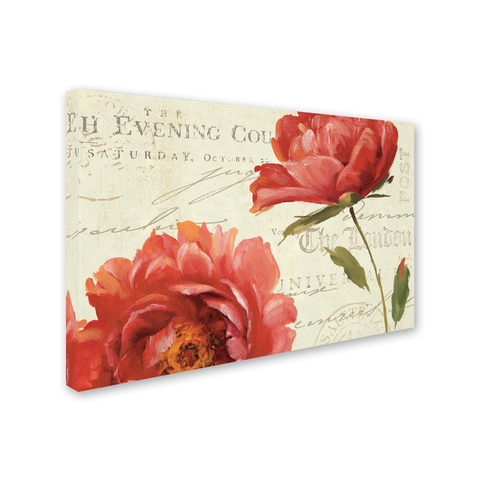 Trademark Fine Art "My Own Words" Canvas Art by Lisa Audit