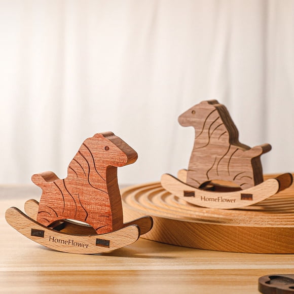 Dianli Home Fragrance Perfume Oil Horse Rocking Horse Tabletop Scented Oil Persistent Room Fragrance Horse Figurine Decorative Perfume Oil for Bedroom Living Room