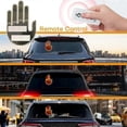 thumbnail image 2 of Car Interior LED Light with Hand Gesture Control - Adhesive Rear Window Display and Remote Functionality, 2 of 5