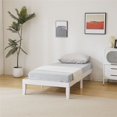thumbnail image 4 of IVV Wood Platform Bed Frame / Wood Slat Support / No Box Spring Needed / Easy Assembly, White, Twin Size, 4 of 6