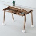 thumbnail image 4 of Set of 4, Furniture Risers, Table Riser, Round, White, 4 of 5