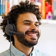thumbnail image 6 of Logitech Zone Wired 2, Noise-Canceling Headset with Adaptive Hybrid ANC, USB-C with USB-A adapter, Graphite, 6 of 11