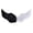 White Black, variant on Feather Angel Wings Ornament Soft Feather Craft Accessory For Home Party Wall Hanging Decor(Yellow-80X40Cm)