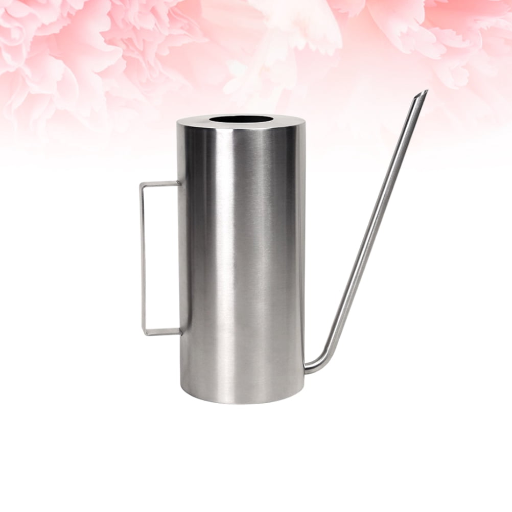 HOOWIFFY Gardening Watering Can for Potted Plants Home 1PC 11.8x9.4x4.3In Silver