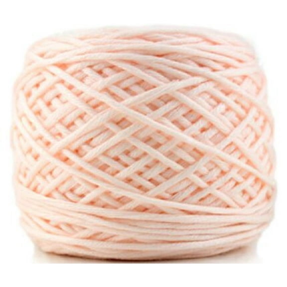 Namzi Thick Crochet Yarn, 16 Share Chunky Yarn (Light peach pink) - 1 roll High Quality Soft Cotton Yarn for Crocheting, Knitting, DIY Craft Projects (Scarves, Hats, Blankets)
