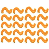 20 Pcs Marigold Garland for pooja/puja decoration indian 100ft(20x5ft) Long Artificial Orange Marigold Flower Garlands