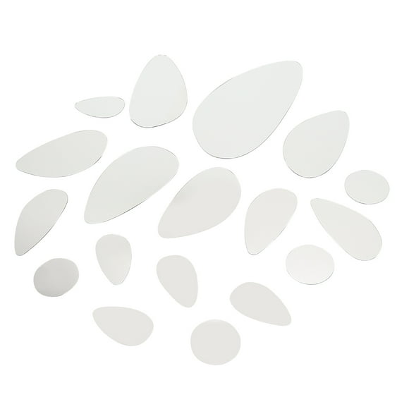 Decor Mirrors,Decorative Oval Acrylic Mirror Decorative Mirror Wall Sticker Mirror Top of the Line