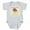 Heather Gray, variant on - Vintage Baby - Cute Infant Bodysuit Baby Romper