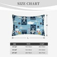 thumbnail image 4 of Sikiie Airplanes and Aviation Signs Print Plush Pillow Cover, Wrinkle-proof and Stain-resistant Pillow Protector without Pillow Core, Home Decoration-14"x20", 4 of 6