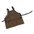 thumbnail image 1 of Práctico Delantal Con Pechera, Correa Ajustable, Delantal De Lona De Jardinería Ligero Multifuncional Para, 1 of 7
