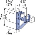 thumbnail image 2 of Unistrut P1075 EG, Channel Bracket, Bracket, 1 PC, 2 of 2